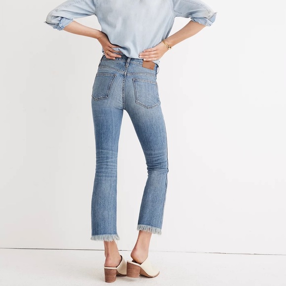 Madewell Cali Demi-boot Jeans size 25 Petite - Picture 4 of 13